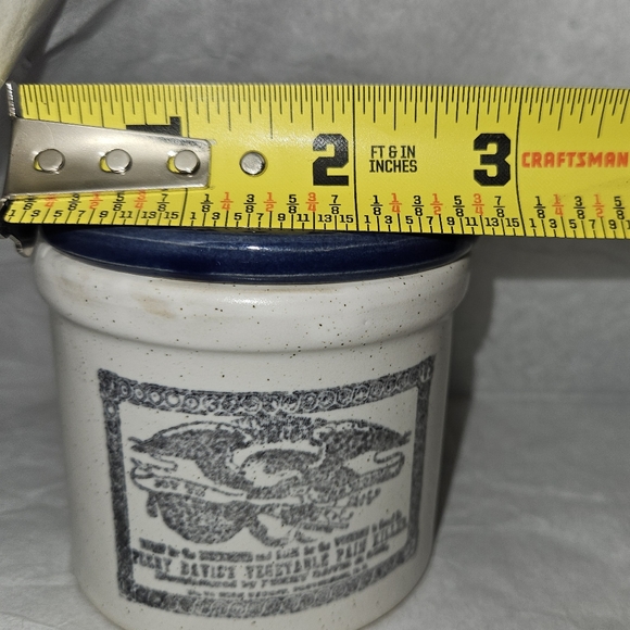 Vintage Apothecary Crock with Lid - Picture 7 of 10